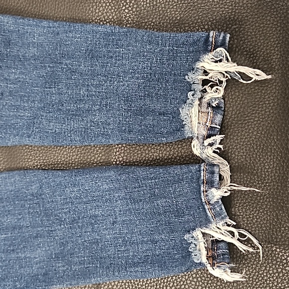 American Eagle next level stretch Distressed Jeggings size 0 short - Picture 6 of 6
